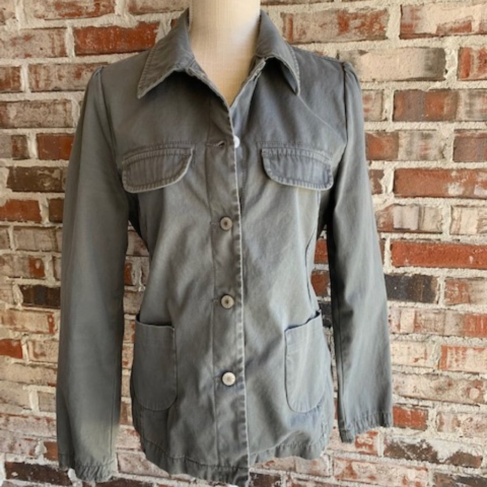 ESPRIT gray Jacket Blazer size Large